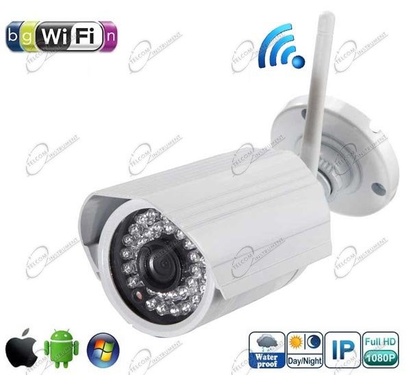 La telecamera ip wireless megapixel, con sensore hd e