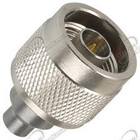 TERMINAZIONE AD IMPEDENZA 50 OHM CON CONNETTORE N MASCHIO PLUG