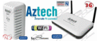OFFERTA KIT ROUTER 3G WIRELESS E RIPETITORE WIFI AZTECH, PER CONDIVIDERE ACCESSO A INTERNET TRAMITE LA CHIAVETTA IN TUTTA LA CASA