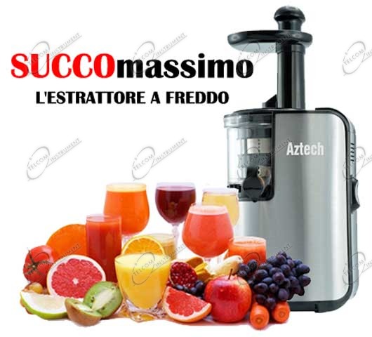 Estrattore di succo da frutta e verdura a bassa velocitÀ