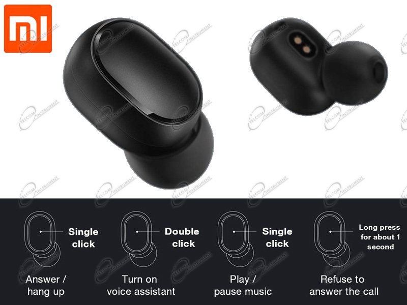 Auricolari xiaomi tws sono cuffie stereo bluetooth: mi earbuds basic true  wireless con microfono - xiaomi-tws-basic2 - TelcomInstrument.com