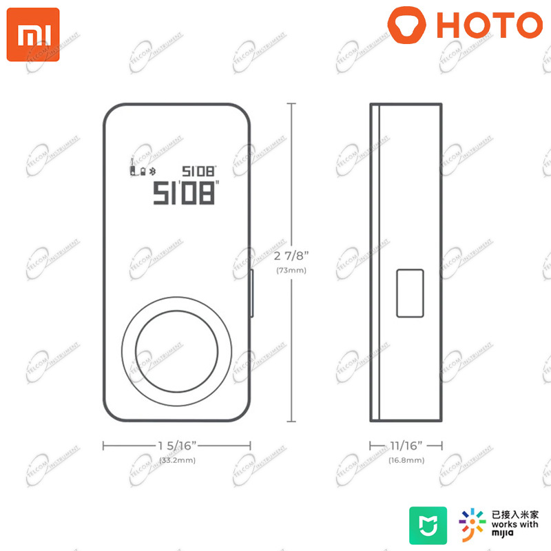 Codice sconto metro laser smart Xiaomi HOTO  Offerte & Coupon misuratore  digitale 