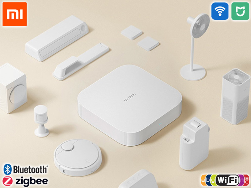 Xiaomi smart hub centralina gateway zigbee bluetooth wi-fi per automazione  domotica di casa - xiaomi-smart-hub2 