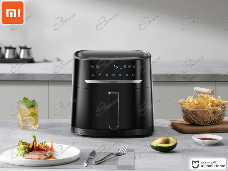 Xiaomi friggitrice ad aria maf08 con cestello grande: forno smart air fryer  6l per friggere e cucinare sano - xiao-airfryer-6l 