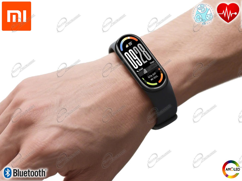 OROLOGIO SMART DA POLSO XIAOMI SMARTBAND 10: SMARTWATCH ELEGANTE PER SALUTE E FITNESS, NERO