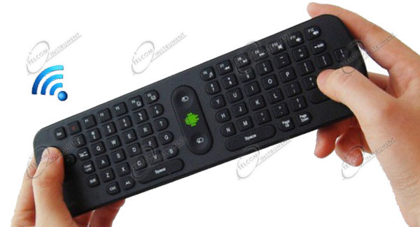 TELECOMANDO CON TASTIERA PER SMART TV E ANDROID TV - TASTIERA QWERTY  BLUETOOTH