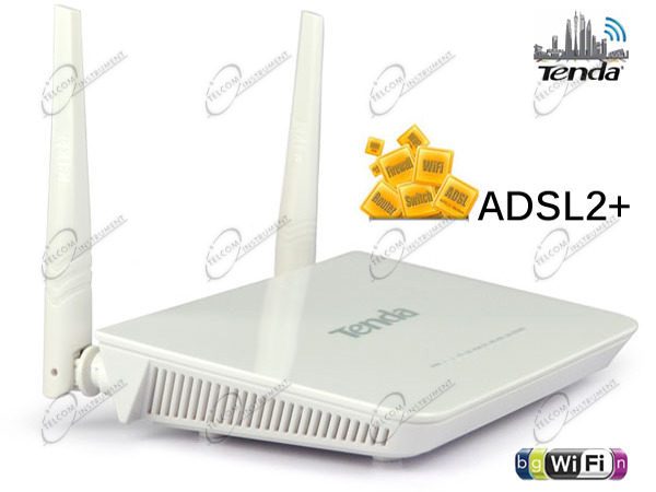 Il modem wifi à per la connessione adsl, con ampia copertura ... Linea adsl