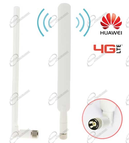 Kit 2x Antenna Stilo 4G LTE con connettore SMA per router Huawei B593 B315 B525 E5186 D-Link abilitati per antenna esterna TP-Link etc