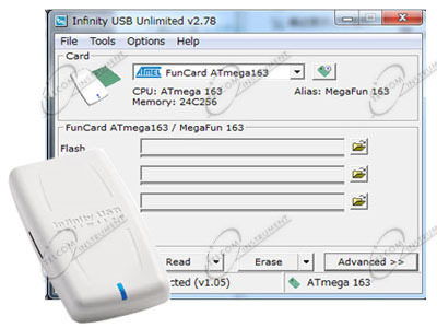 INFINITY UNLIMITED PROGRAMMATORE USB DI SMARTCARD: PER SCRIVERE E LEGGERE LA MEMORIA DI PROCESSORI ISO7816