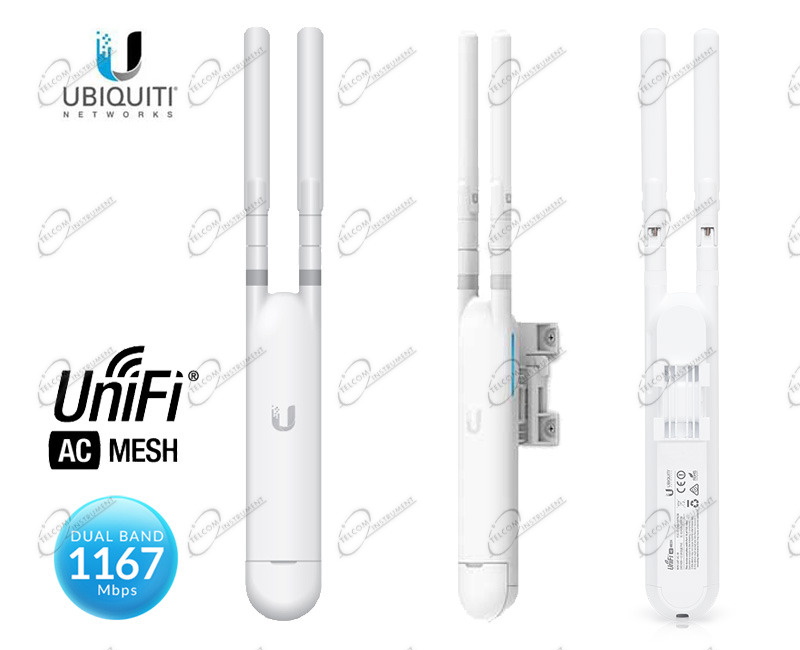 Unifi ac mesh ubiquiti access point wireless da esterno: unifi ac mesh  router wi-fi dual band ubiquiti - unifi-ac-mesh 