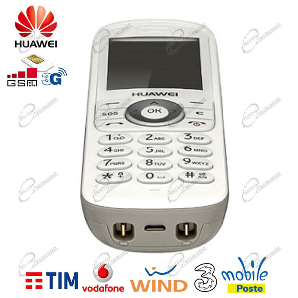 TELEFONO 3G CORDLESS HUAWEI PER CASA E ANZIANI, CHE FUNZIONA CON SIM DI: TIM VODAFONE WIND TRE