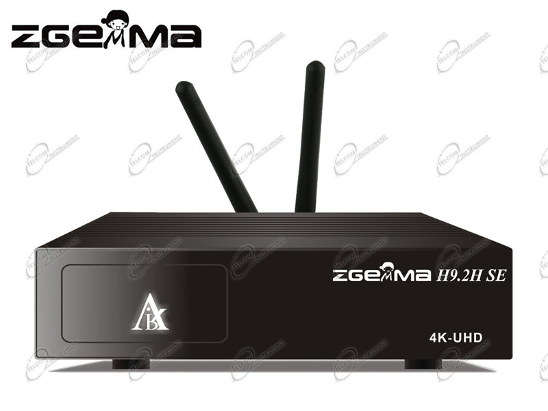 DECODER ZGEMMA 4K COMBO WIFI CON TUNER DVBT2 S2X: ZGEMMA H92H SE SUPPORTA TV TERRESTRE HEVC E WIRELESS IP