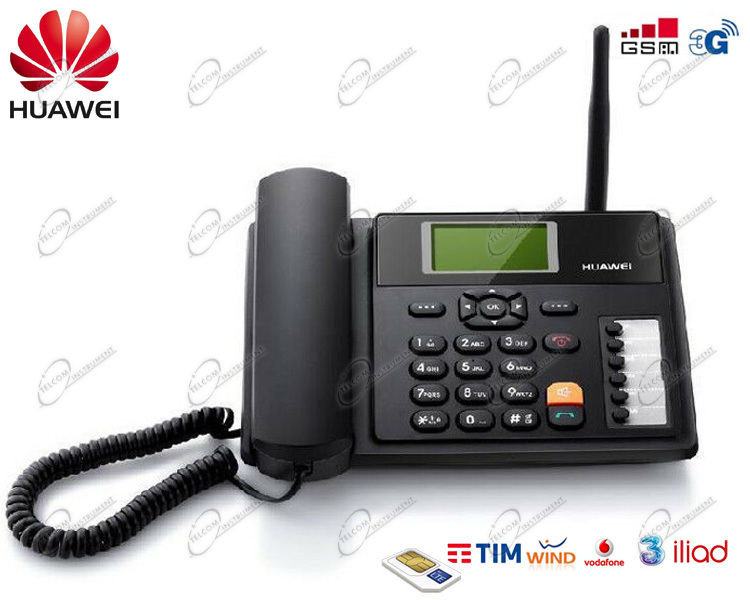 TELEFONO FISSO 3G PER TELEFONARE CON SCHEDA SIM: HUAWEI B160 È CON TASTI GRANDI PER ANZIANI, PIÙ CORNETTA E DISPLAY