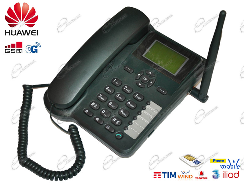TELEFONO 3G CON TASTI GRANDI PER ANZIANI: TELEFONO HUAWEI PER TELEFONARE CON SIM DA CASA UFFICIO O CALL CENTER