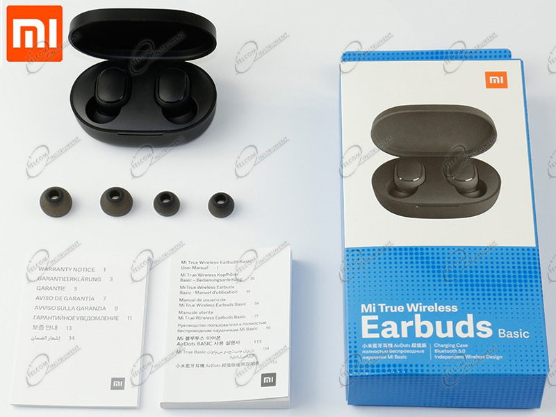 Auricolari xiaomi tws sono cuffie stereo bluetooth: mi earbuds basic true  wireless con microfono - xiaomi-tws-basic2 - TelcomInstrument.com