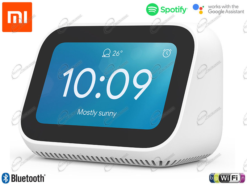 Mi smart clock wifi e bluetooth xiaomi con orologio sveglia wireless x04g,  supporta spotify ok google - xiaomi-smart-clock 