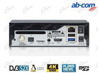 DECODER AB-COM PULSE 4K CON TUNER SATELLITARE DVB-S2X MULTISTREAM, LETTORE SMARTCARD, SLOT CAM PER TIVUSAT 4K