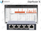 UBIQUITI EDGEROUTER X CON 5 PORTE DI RETE GIGABIT: EDGE ROUTER MODELLO ER-X PER VLAN