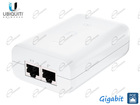 ALIMENTATORE POE AT UBIQUITI: USCITA 48 VOLT STANDARD 802.3AT PER ROUTER UNIFI U6 POTENZA 30W GIGABIT