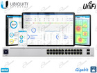 UNIFI SWITCH USW X24 PORTE DI RETE GIGABIT E DUE SFP: UBIQUITI USW 24 POE SWITCH LAN GEN2