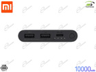 POWER BANK XIAOMI FAST CHARGE CON USB TYPE-C: POWERBANK 10000MAH PER RICARICA VELOCE DI 3 DISPOSITIVI