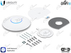 UBIQUITI UNIFI U6 PLUS ROUTER ACCESS POINT WI-FI PER RETE NETWORK WIRELESS AVANZATA E VELOCE: U6+ WIFI6