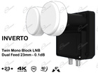 CONVERTITORE LNB È UN MONOBLOCCO INVERTO PER ASTRA E HOTBIRD, È UN LNB DUAL FEED PER DUE RICEVITORI SATELLITARI