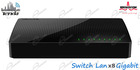 SWITCH DI RETE GIGABIT X8 PORTE: SWITCH LAN ETHERNET DI RETE HA 8 PORTE GIGABIT MODELLO TENDA SG108