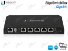 UBIQUITI EDGESWITCH ES-5XP SWITCH POE MANAGED HA 5 PORTE DI RETE LAN GIGABIT CON ALIMENTAZIONE POE PASSIVE 24V