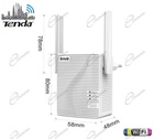 RIPETITORE WI-FI TENDA RANGE EXTENDER WIRELESS PER AMPLIFICARE LA COPERTURA DEL ROUTER IN CASA O UFFICIO