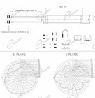 ANTENNA 4G MIMO OMNIDIREZIONALE PER RICEZIONE SEGNALE ROUTER 4G LTE HUAWEI A CASA, UFFICIO E CAMPER