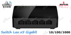 SWITCH GIGABIT TENDA SG105 È SWITCH DI RETE LAN ETHERNET CON 5 PORTE GIGABIT