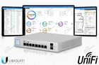 UNIFI SWITCH HA 8 PORTE DI RETE LAN GIGABIT E ALIMENTAZIONE POE E DUE PRESE SFP: UNIFI SWITCH US-8-150W