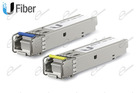 ADATTATORE PER CONNESSIONE FIBRA DA LC A PRESA SFP: MODULO SINGLE-MODE SFP UFIBER UBIQUITI UF-SM-1G-S