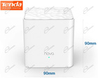 TENDA MW5 SISTEMA RANGE EXTENDER GIGABIT WI-FI DUAL BAND: RIPETITORE AC MESH PER CONNESSIONE WIRELESS 300MQ