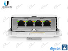 UBIQUITI NANOSWITCH SWITCH GIGABIT DA ESTERNO, CON INGRESSO POE PASSANTE E 3 USCITE LAN, CODICE NSW