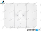 UBIQUITI LITEBEAM 5AC LONG RANGE WIRELESS: ANTENNA E ROUTER CPE WIFI UBIQUITI LBE-5AC-LR 5GHZ