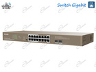 SWITCH DI RETE LAN GIGABIT TENDA CON 16 PORTE ETHERNET POE AF E DUE PORTE SFP POTENZA 250W