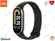 OROLOGIO DA POLSO SMARTWATCH XIAOMI MODELLO SMART BAND 8 AMOLED NERO PER SALUTE E FITNESS