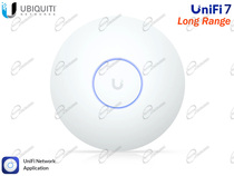 UBIQUITI NETWORKS UNIFI U7 LONG RANGE: ACCESS POINT WIFI 7 MODELLO U7-LR