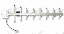 ANTENNA YAGI A LARGA BANDA PER RICEVERE SEGNALE DI TELEFONIA MOBILE IN BANDA GSM, DCS, 3G E 4G/LTE