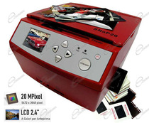 LO SCANNER PER DIAPOSITIVE E NEGATIVI HA SCANSIONE ALTA RISOLUZIONE 20MP: SCANNER PER CONVERTIRE FOTOGRAFIE IN JPEG