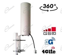 ANTENNA OMNI 4G PER AUMENTARE RICEZIONE DEL SEGNALE GSM 3G LTE: PER CASA, UFFICIO, CAMPER, CAMION, ETC