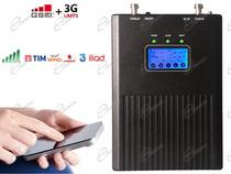 PER AMPLIFICARE SEGNALE GSM E UMTS AMPLIFICATORE PER SMARTPHONE E CELLULARI BANDA 3G PIÙ GSM CON DISPLAY.