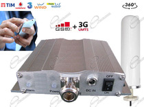 AMPLIFICATORE DUAL BAND CON ANTENNA OMNI PER RIPETERE SEGNALE 3G E GSM DEL TELEFONINO SMARTPHONE