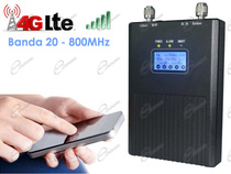 AMPLIFICATORE 4G LTE PER BANDA 20 E RIPETITORE DI SEGNALE DELLA RETE LTE: RIPETITORE 4G È PER SMARTPHONE E TABLET