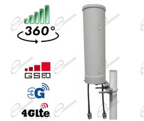 ANTENNA 4G MIMO OMNIDIREZIONALE PER RICEZIONE SEGNALE ROUTER 4G LTE HUAWEI A CASA, UFFICIO E CAMPER