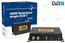 MODULATORE VIDEO RF PER DIGITALE TERRESTRE DVB-T CON INGRESSO HDMI USCITA CANALE TV PER IMPIANTO ANTENNA