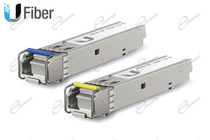 ADATTATORE PER CONNESSIONE FIBRA DA LC A PRESA SFP: MODULO SINGLE-MODE SFP UFIBER UBIQUITI UF-SM-1G-S