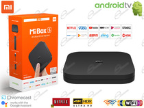 XIAOMI ANDROID MI BOX 4K CON CHROMECAST: XIAOMI TV BOX UHD WI-FI PER NETFLIX YOUTUBE E PRIMEVIDEO